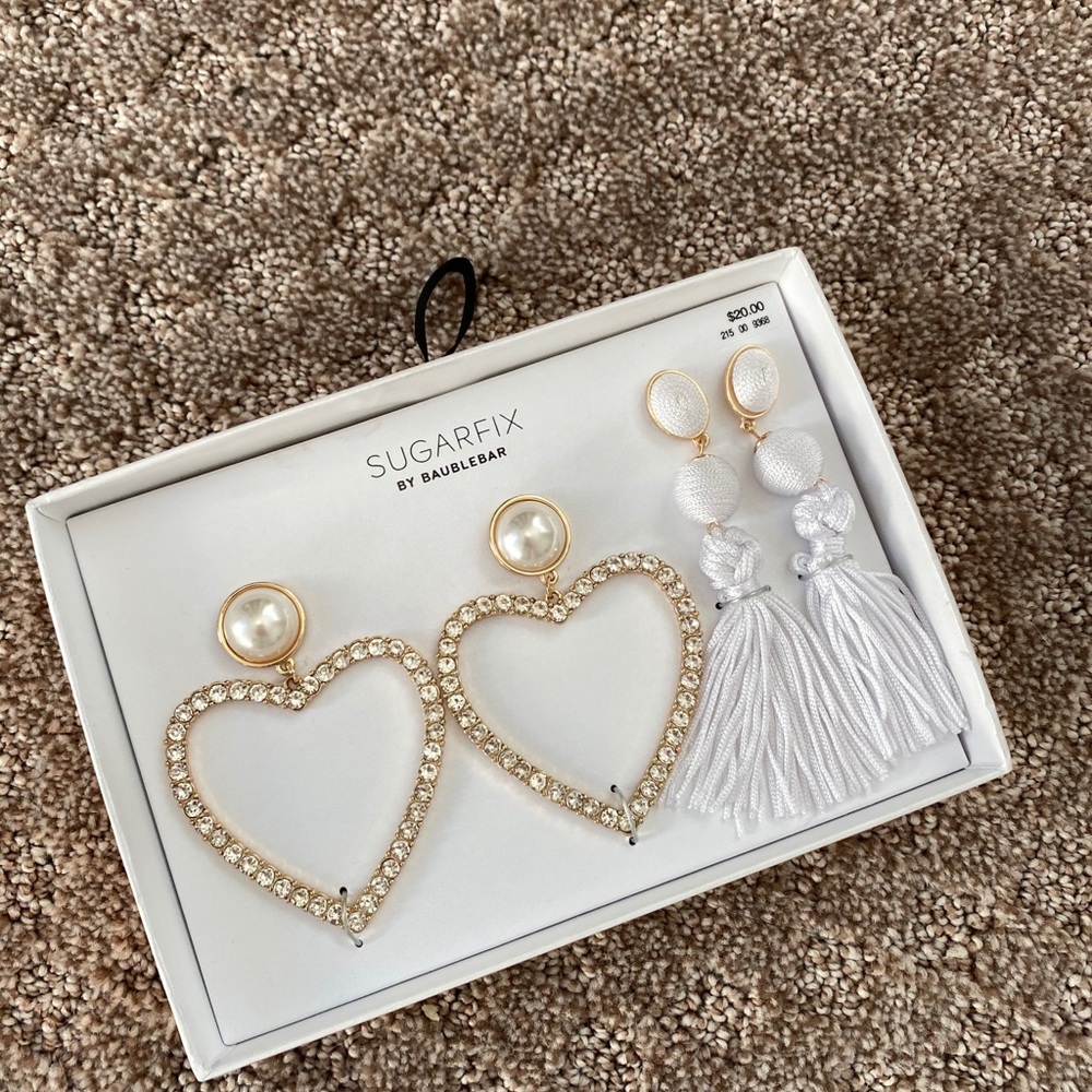 Set of Baublebar earrings!